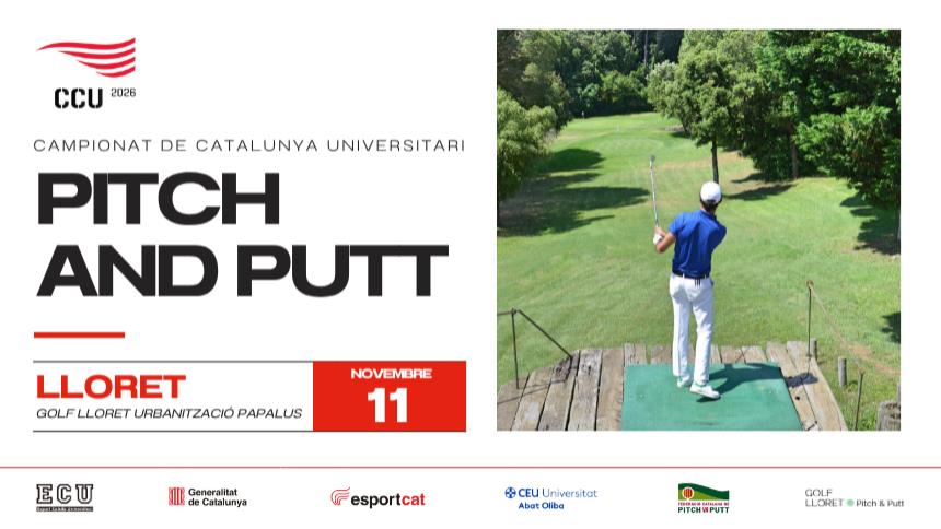 Lloret de Mar acollirà el Campionat de Catalunya Universitari de Pitch and Putt 2025